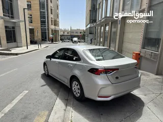  3 تويوتا كورولا 2021 7 جيد ولا ملاحظه فل كامل عدا الفتحه بحاله الوكاله زيرو جمرك جديد بسعر مميز