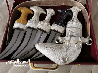  3 خنجر عماني جديد ب 5 رؤوس رائعة