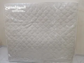  1 فرشة مزدوج زنبرك جديدة