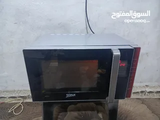  4 ميكرويف سونا سلفر 34لتر من جوا تيفال فخم جدا شغال ميه بالميه قابل للتفاوض يوجد توصيل