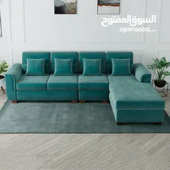  6 L shape sofa set new design Modren Style