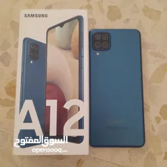  1 تلفون سامسونج جلكسي A12 للبيع
