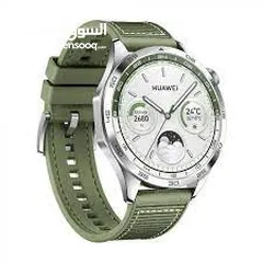  1 Huawei GT 4 Green Huawei Watch GT4 ساعة هواوي جي تي 4 اخضر