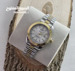  13 رولكس رجالي مرفق علبه وكيس رولكس وكفاله سنه
