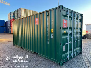  1 حاويات 20قدم + 40قدم عالي وواطي للايجار