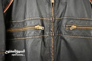  6 VINTAGE AMERICAN LEATHER JACKET WITH DETAILING