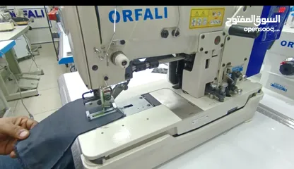  4 ماكينة عراوي ORFALI  buttonhole machine