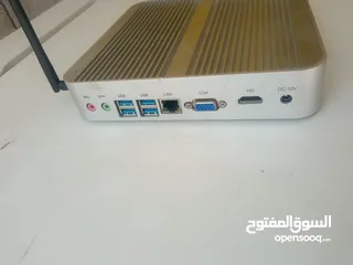  2 mini pc i3-7  مع محول اصلي  واصل