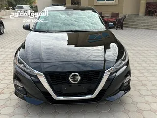  4 نيسان التيما 2022 اسود ملكي اس ال فل اوبشن Nissan Altima SL 2022 royal black full option