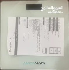  3 ميزان الكتروني بشاشه رقميه لقياس الوزن والدهون والعظام..