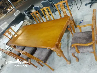  5 طاوله سفره 8 كراسي