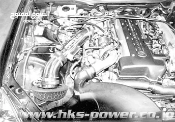  2 انتيك HKS فئة RS جديد لمحرك تو جي 2JZ توربو لسيارات GS و  Supra
