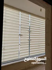  24 تفصيل وتركيب ستائر لنن تركية بموديلات جديدة  وجميع انواع الستائر (زيبرا رول عامودي و معدنية)