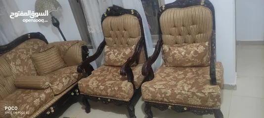  2 طقم كنب استعمال خفيف