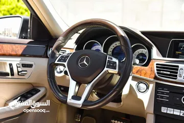  9 مرسيدس اي كلاس افنجارد ‏بحالة الوكالة Mercedes E200 Avantagarde AMG Kit 2016