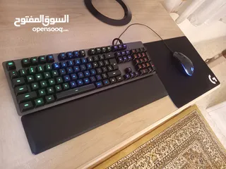  3 Logitech keyboard G513 mechanical  لوجيتك كيبورد ميكانيكال