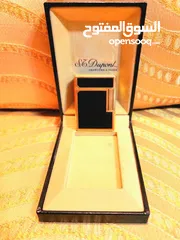  2 قداحة أس تي ديبون اصلي S.T.Dupont  فرنسيه  أصليه من النوادر بحالة الوكاله مع علبتها الاصليه ..