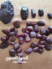  16 ياقوت روبي طبيعي خام أفريقيا Roby gemstone