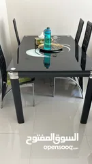  1 Dinning Table 6 Chair (طوله مل اكل  معك 6 كرسي)