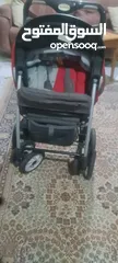  1 عرباية أطفال قوية ومتينة وشبه جديديدة استعمال قليل وماركة GOODbabY وبحالة ممتازة