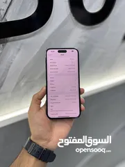  2 ايفون 14 برو ماكس 512 جيجا لون اسود بطاريات عالية 88/100% اجهزة وكالة مش مفتوحين ومكفولين