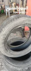  3 طقم بريجستون 225/60/18 بحاله جيده جداللبيع