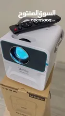  2 Wifi and Bluetooth Smart Projector - جهاز عرض ذكي واي فاي وبلوتوث