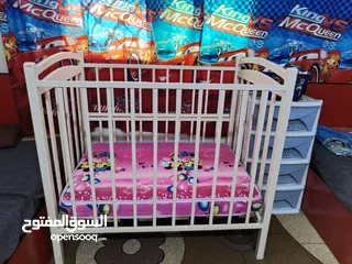  2 سرير بيبي  للأطفال