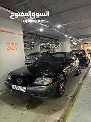  3 مرسيدس Sl 500 موديل 1995  كار سير بدون أي حوادث أو ملاحظات  قابل ع بدل أو كاش