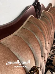  7 طقم كنب ظيوف  ثقيل جدا ونظيف  موديل جديد 250  دينار
