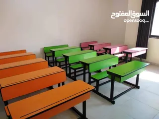  24 تجهيزات اثاث مدارس وروضات بمواصفات عاليه