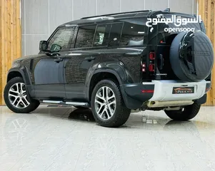  3 LANDROVER DEFENDER P300 S / 110 / GCC (56000KM)FULL SERVICES HISTORY/AL TAYER WARRANTY / 7SEATER /