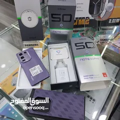  1 اخو الجديد مشغل ايام not 50 pro 16ram 256g مكفول سنة كامل اغراضه الأصلية