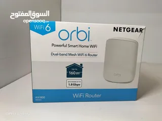  1 جهاز راوتر و موزع عدد 2 من Orbi