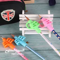  6 finger Grip Silicone Kid Baby Pen Pencil Holder @ 5 JD
