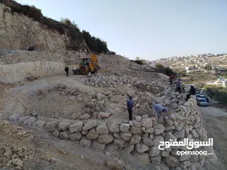  2 تملك قطعة أرض مميزه اطلالة جميلة في اجمل مناطق دورا مكلة على الخليل