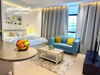  4 Furnished room available in Barsha south Arjan