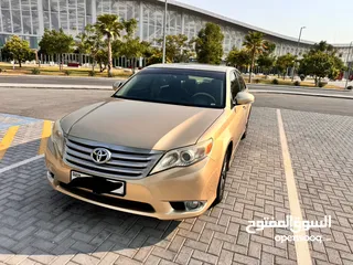  7 Toyota Avalon 2011 model