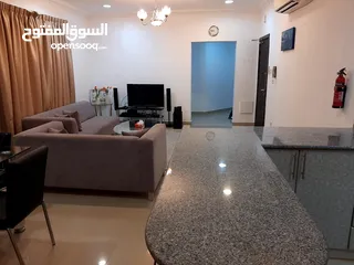  2 للايجار في الجفير شقه غرفتين مفروشه بالكامل  For rent in Juffair 2bhk fully furnished