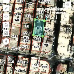  1 قطعة ارض مساحتها كليا 306 و عليها منزلين بجانب بعض في الزرقاء قريبه من جامع العرب قابل للتفاوض