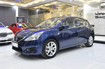  2 Nissan Tiida 1.8 SV ( 2016 Model ) in Blue Color GCC Specs