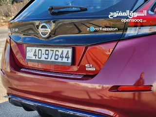  6 2019 Nissan Leaf SL  اعلى فئة واقل سعر