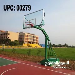  1 ستاند سلة أولمبي شغل نوادي ثابت مع بورد ضد الكسر