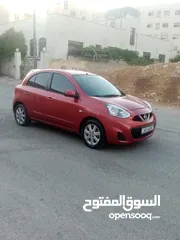  17 نيسان ميكرا موديل 2020 لون خمري ميتالك فحص كامل