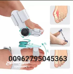  2 مصحح ميلان اصبع القدم الكبير ابهام القدم Tech Love Bunion Corrector إعادة محاذاة أصابع القدم بشكل صح