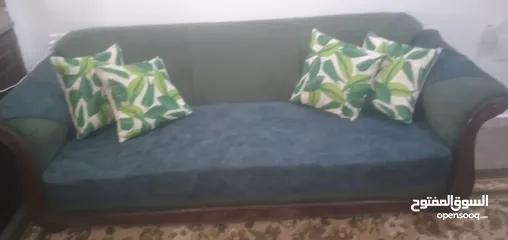  7 طقم كنب مستعمل نظيف جدا بحاله الوكاله