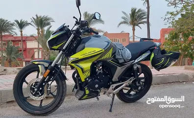  1 موتسيكل للبيع هوجانf250