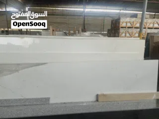  8 رخام ثاسوس كريستال يوناني الواح سماكه 20مم نوعيه فاخره مستوا قصور او بهو كبار الاعمال ارضيات او جدار