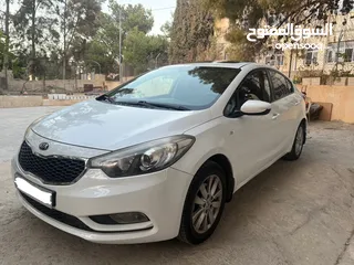  14 كيا سيراتو k3 ماتور 1600 نخب موديل 2014 مع فتحة سقف