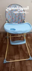  4 كرسي طعام وعربة منزل للبيع